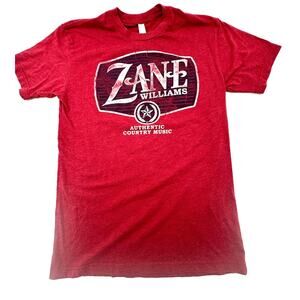 Zane Williams Authentic Country Music Concert T-shirt size small